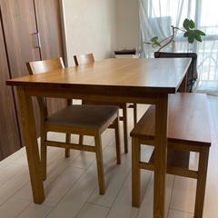 無印良品 ダイニングテーブルセット