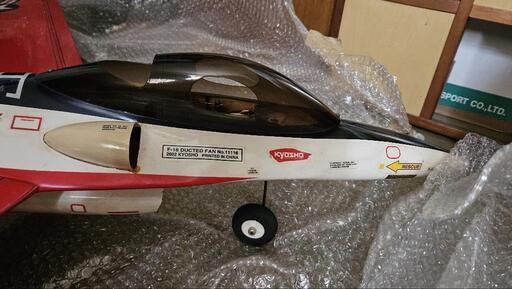 京商F-16エンジンDF組み立て済未使用品 京商F-16エンジン