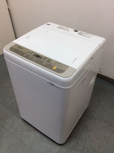 （5/8受渡済）JT8202【Panasonic/パナソニック 5.0㎏洗濯機】2019年製 NA-F50B12 家電 洗濯 簡易乾燥付