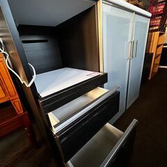 値下げ！オンザコーナー ニトリ カウンターNポスティア 120 bk キッチンボード 縦1000 横1200 奥行500mm 値下げ！オンザコーナー ニトリ カウンターNポスティア 120 bk