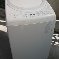 TOSHIBA 東芝 洗濯乾燥機 ZABOON AW-8V9-W...