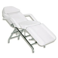  フェイシャルベッド ロングワイド (有孔) 長さ183×幅63×高さ63cm ホワイト