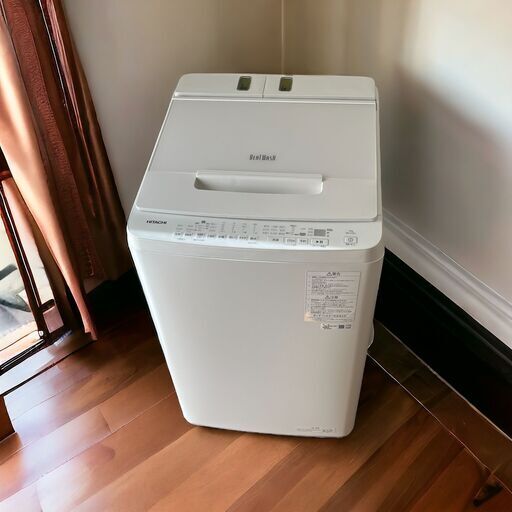 訳あり 2023年製 日立 ビートウォッシュ 全自動洗濯機 (洗濯10.0kg) BW-X100J ホワイト