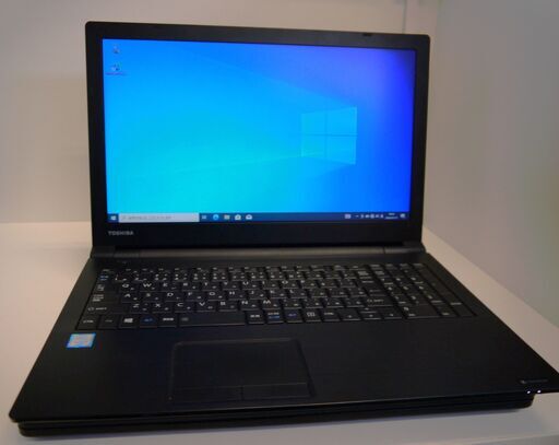 【お取り置き中】東芝 windows10 15.6型ノートPC 第6世代Corei3 + SSD【メンテナンス済み】（161614）
