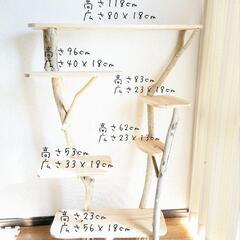 キャットタワー流木・118cm