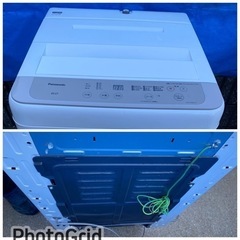 お薦め品‼️簡易分解洗浄済み‼️パナソニック洗濯機6kg2020年