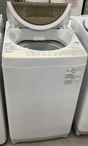 TOSHIBA 全自動洗濯機 AW-7G8 2020年製 - 洗濯機 