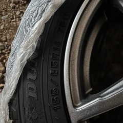 【受け渡し決定】155/65R14 4本 スタッドレスホイールセット
