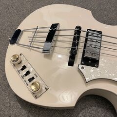 ヘフナー バイオリンベース 限定ホワイト- Studio NU-VU (スタジオ 