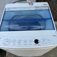 中古　引き取り限定　2019年製　Haier　洗濯機　6.0kg...
