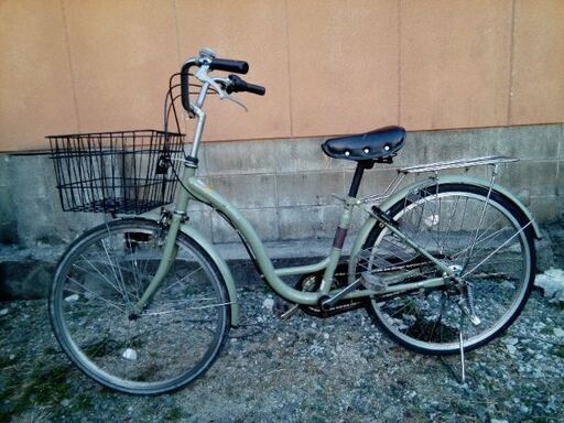 24インチ3段変速内蔵型シティサイクル