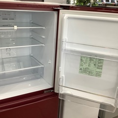 AQUOS  2ドア冷蔵庫　AQR-17K  2021年製