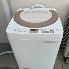 1月中旬まで使用していた洗濯機です【再投稿】【ジャンク品】
