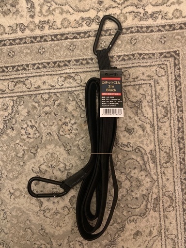 新品未使用‼️荷物をくくりつけるゴムバンド2m