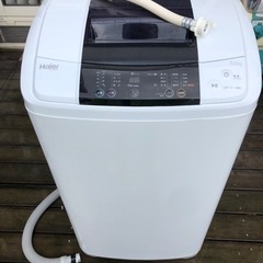 【取引決定】2015年製 Haier 5kg 洗濯機 JW-K50H