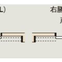 新品未使用　リクシル 連動方式 室内 引戸 片引 2枚建 ラシッサS LAG【ASHRD-W-1620J】横幅1644mm×高さ2023mm 機能付 表示錠 明り採り付 バーハンドル 引き戸 片引き 建具 バリアフリー リフォーム LIXIL