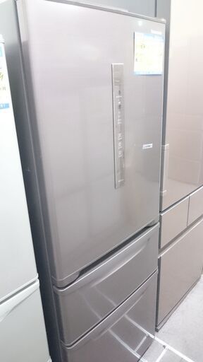 （2024.2.18お買い上げありがとうございます。）パナソニック　3ドア冷蔵庫315L　２０１８年製　NR-C32HM-T　　５9ｃｍ幅　自動製氷付き　ダークブラウン　真ん中野菜室　　高く買取るゾウ八幡東店