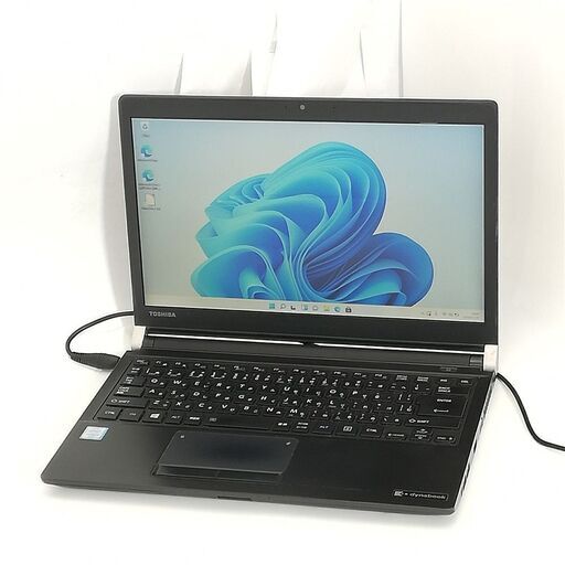 送料無料 即使用可 高速SSD 13インチ ノートパソコン 東芝 R73/B 中古動作良品 第6世代 i5 8GB 無線 Bluetooth Windows11 Office