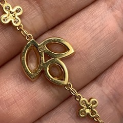 ハリーウィンストン リリークラスター ミニ ダイヤモンド ブレスレット