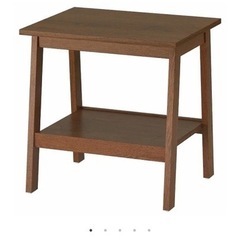 IKEA ルンナルプ コーヒーテーブル サイドテーブル ダークブラウン
