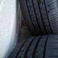 スバル純正ホイール　タイヤ付　4本セット　17×7.5J +55 　215/50R17 　スバル　レガシイ　B４