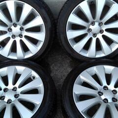 スバル純正ホイール　タイヤ付　4本セット　17×7.5J +55 　215/50R17 　スバル　レガシイ　B４