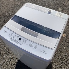 配送設置🉑2022年製　4.5kg AQUA 家電 生活家電 洗濯機