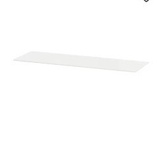 IKEA BILLY ビリー 追加棚板 2枚 ガラス 76x26...