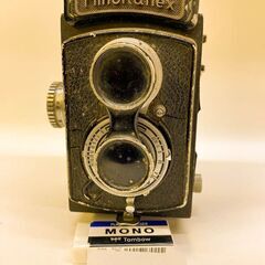 60年前の二眼カメラ Minolta flex　美品にあらず、動...
