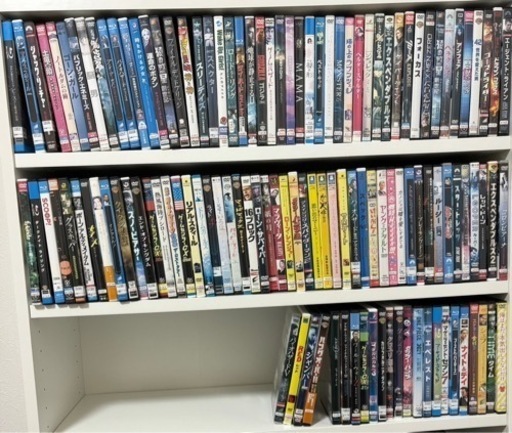 レンタル落ちDVD\u0026Blu-ray 360本程