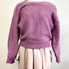 PLST 紫セーターセール    