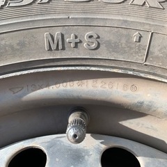 スタッドレスタイヤ4本　バリ溝㊗️ 145/80/13