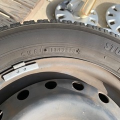 スタッドレスタイヤ4本　バリ溝㊗️ 145/80/13