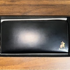 【新品未使用】ポールスミス マーケトリーストライプラビット 長財布