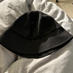 服/ファッション 小物 帽子　バケットハット　黒