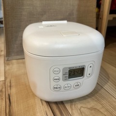 無印良品 炊飯器 3合 しゃもじ付