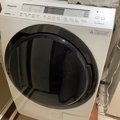 【ネット決済・配送可】panasonic 乾燥機付き自動洗剤投入...