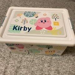 星のカービィ　お菓子入りコンテナBOX