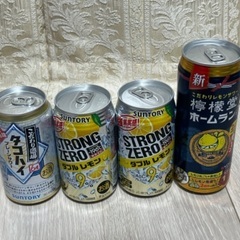 タコハイ、檸檬堂、ストロングゼロお酒4本セット