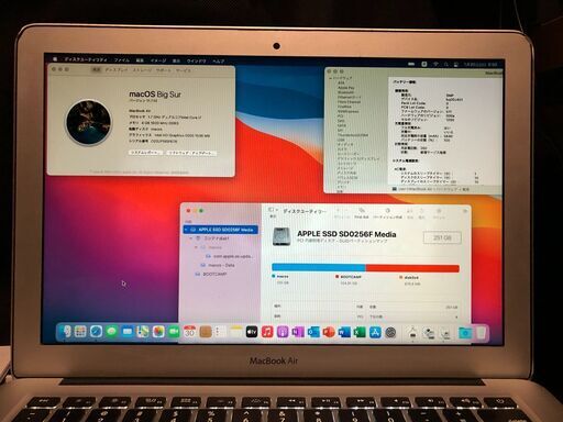 MacBook Air 13インチ Mid 2013 (MD761J/A)・高性能Core i7搭載・SSD 