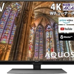 美品 シャープ SHARP アクオス AQUOS 4K 2019...