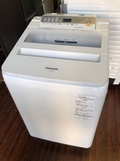 福岡市内配送設置無料　パナソニック Panasonic NA-FA80H5-W [全自動洗濯機 8kg ホワイト]