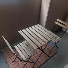 【お譲り先確定】IKEA 椅子＆テーブルセット
