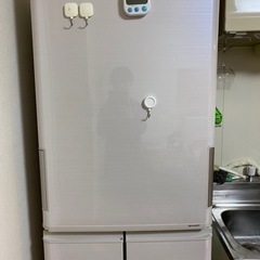 【ネット決済】シャープノンフロン両開き冷蔵庫(SJ-PW41C-C)
