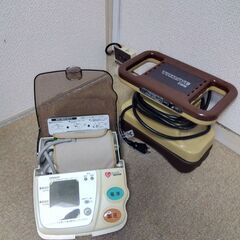 血圧計+強力マッサージ器（完動中古）