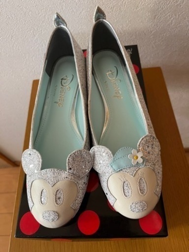 DIANAコラボディズニーミッキー\u0026ミニーバレーシューズ