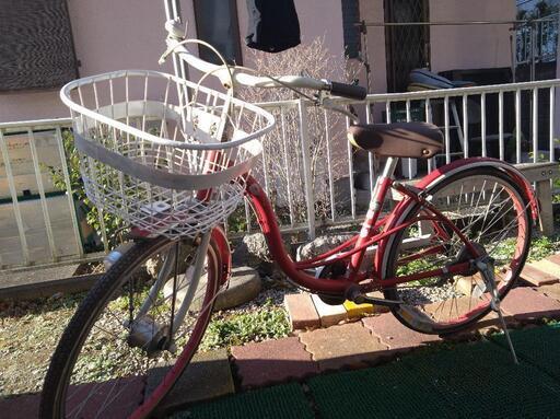 CHERIE 22インチ自転車 LEDライト鍵付き