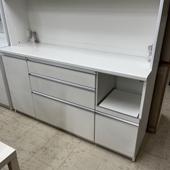 J3328 美品 希少サイズ！ニトリ NITORI  160cm幅食器棚  キッチンボード キッチン収納 クリーニング済み 