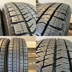 良品! スタッドレス195/65R15 2本／BS VRX2 9分,9分上 B4407