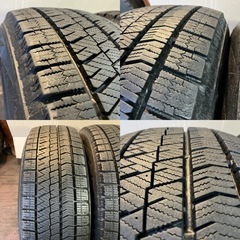 良品! スタッドレス195/65R15 2本／BS VRX2 9分,9分上 B4407